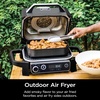 image:imageNinja Woodfire Pro Outdoor Grill with Builtin Thermometer OG751  Ninja Woodfire Pro Grill uses wood pellets amp electric power with a builtin thermometer for perfect noguesswork cooking7in1 Grill