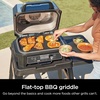image:imageNinja Woodfire XL Griddle Plate for OG800OG900 Ceramic NonStick Black  Ninja Woodfire XL Griddle Plate clicks into your grill for even edgetoedge searing with easyclean nonstick surfacePlate
