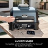image:imageNinja Woodfire XL Smart Thermometer for OG900 Storage Box BlackSilver  Ninja Woodfire XL Smart Thermometer lets you monitor two proteins at once for perfectly cooked meat every time