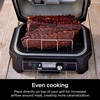 image:imageNinja XL Woodfire Rib Rack for OG800OG900 4Full Racks of Ribs Steel  Ninja Woodfire XL Rib Rack raises ribs off the grate for even airflow fitting up to 4 racks at once for 2x more spaceholds up to 4 full racks of ribs
