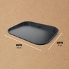 image:imageNinja XSKGRDPLT Woodfire Outdoor Flat Top Griddle Plate Compatible with Ninja Woodfire Grills OG700 series Ceramic Coating Insert BlackGrey  Ninja Woodfire Griddle Plate clicks into your grill for even edgetoedge searing and easyclean nonstick cooking146 x 11 x 22 Pack of 5