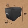 image:imageNinja XSKOCVR Premium Cover Compatible Woodfire Outdoor Oven OO100 series Adjustable Drawstrings UV and WaterResistant Lightweight Black 195 x 165 x 15  Ninja Woodfire Oven Cover is UV amp water resistant with a snug drawstring fit for the OO100 series ovenStorage Cover
