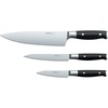 image:imageNinja K32003 Foodi NeverDull System 3Piece Chef Knife Utility amp Paring Set Premium German Stainless Steel Black