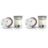 image:imageNinja Swirl by CREAMi Pints and Lids Compatible with NC700 Series Swirl Ice Cream amp Soft Serve Makers BPAFree amp Dishwasher Safe Grey Lids XSK7PNTLD2 2 Count Pack of 2Medium Pack of 2