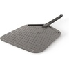 image:imageNinja Woodfire Perforated Pizza Peel for OO100 Aluminum GreyBlack  Ninja Woodfire Pizza Peels rustresistant aluminum is perforated and lightweight for easy pizza handling1669 L x 1319 W x 567 H