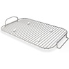 image:imageNinja Woodfire XL Roast amp Smoke Rack for OG800OG900 Steel Silver  Ninja Woodfire XL Roast amp Smoke Rack lifts food for allaround charring and increased airflow fitting the OG800OG900 series1693 x 992