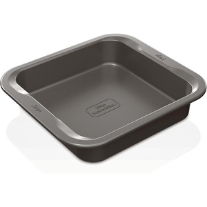 image:imageNinja B30408 Foodi NeverStick Premium 8 inch Square Cake Pan Nonstick Oven Safe up to 500F Dishwasher Safe Grey8 Square Pan