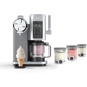 image:imageNinja CREAMi Scoop amp Swirl Ice Cream and Soft Serve Maker Oprahs Favorite Things 2025 13 Programs Soft Serve Handle amp 4 CREAMi 2in1 16oz Pints Gift for Kids amp ALL ages NC701CREAMi Swirl  4 16 oz Pints
