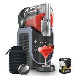 image:imageNinja FS300 SLUSHi 72oz Frozen Drink amp Slushie Machine Renewed Bundle with Deco Essentials Collapsable Water Bottle BPA Free 24oz GrayStainless and 1 YR CPS Enhanced Protection Pack88 oz  5 Presets  Deco Gear Bottle