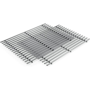 image:imageNinja FlexFlame Stainless Steel Grill Grates Set of 2  Ninja FlexFlame Stainless Grill Grates hold up to 125 lbs retain heat for perfect searing and clean easily