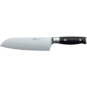 image:imageNinja K30118 Foodi NeverDull System 7Inch Santoku Knife Premium German Stainless Steel Black