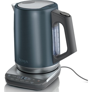image:imageNinja KT200BL Precision Temperature Electric Kettle 7Cup Blue Stainless  1500 watts BPA Free Hold Temp Setting