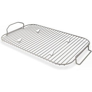 image:imageNinja Woodfire XL Roast amp Smoke Rack for OG800OG900 Steel Silver  Ninja Woodfire XL Roast amp Smoke Rack lifts food for allaround charring and increased airflow fitting the OG800OG900 series1693 x 992