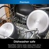 image:imageNinja C35000W Foodi NeverStick Premium HardAnodized 5Piece Cookware Set  BlackPremium