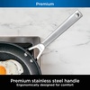 image:imageNinja C35000W Foodi NeverStick Premium HardAnodized 5Piece Cookware Set  BlackPremium