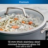 image:imageNinja C39600 Foodi NeverStick Premium HardAnodized 13Piece Cookware Set Guaranteed to Never Stick Nonstick Durable Oven Safe to 500F Grey