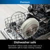 image:imageNinja CW102WH Foodi NeverStick PossiblePan Premium Set with 4Quart Capacity Pan SteamerStrainer Basket Glass Lid amp Integrated Spatula Nonstick Durable amp Oven Safe to 500F Vanilla BeanVanilla Bean