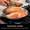 image:imageNinja EverClad 12 Fry Pan TriPly Stainless C90030  Triply 1810 stainless pure aluminum core No warping hot spots All stovetops amp induction compatible Oven safe to 600F