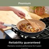 image:imageNinja Extended Life 1025 Fry Pan PTFEFree Dark Grey CW90026  5year nonstick via CeramicLock coating  5x more durable PTFEfree All stovetops amp induction compatible Oven safe 550F1025 Fry Pan
