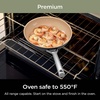 image:imageNinja Extended Life 1025 Fry Pan PTFEFree Dark Grey CW90026  5year nonstick via CeramicLock coating  5x more durable PTFEfree All stovetops amp induction compatible Oven safe 550F1025 Fry Pan