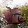 image:imageNinja FrostVault Go XL Soft Backpack Cooler Dry Storage Birch Beige  Ninja FrostVault Go XL soft cooler stays cool for hours with a leakproof easyaccess lid and carries like a backpackCanyon Red