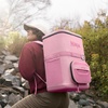 image:imageNinja FrostVault Go XL Soft Backpack Cooler Dry Storage Birch Beige  Ninja FrostVault Go XL soft cooler stays cool for hours with a leakproof easyaccess lid and carries like a backpackPink