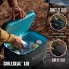 image:imageNinja FrostVault Go XL Soft Backpack Cooler Dry Storage Birch Beige  Ninja FrostVault Go XL soft cooler stays cool for hours with a leakproof easyaccess lid and carries like a backpackDark Grey