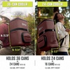 image:imageNinja FrostVault Go XL Soft Backpack Cooler Dry Storage Birch Beige  Ninja FrostVault Go XL soft cooler stays cool for hours with a leakproof easyaccess lid and carries like a backpackCanyon Red