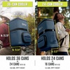 image:imageNinja FrostVault Go XL Soft Backpack Cooler Dry Storage Birch Beige  Ninja FrostVault Go XL soft cooler stays cool for hours with a leakproof easyaccess lid and carries like a backpackDaffodil Daze