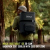 image:imageNinja FrostVault Go XL Soft Backpack Cooler Dry Storage Birch Beige  Ninja FrostVault Go XL soft cooler stays cool for hours with a leakproof easyaccess lid and carries like a backpackDark Grey