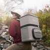image:imageNinja FrostVault Go XL Soft Backpack Cooler Dry Storage Birch Beige  Ninja FrostVault Go XL soft cooler stays cool for hours with a leakproof easyaccess lid and carries like a backpackBeige