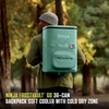 image:imageNinja FrostVault Go XL Soft Backpack Cooler Dry Storage Birch Beige  Ninja FrostVault Go XL soft cooler stays cool for hours with a leakproof easyaccess lid and carries like a backpackCactus Green