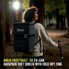 image:imageNinja FrostVault Go XL Soft Backpack Cooler Dry Storage Birch Beige  Ninja FrostVault Go XL soft cooler stays cool for hours with a leakproof easyaccess lid and carries like a backpackDark Grey
