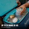image:imageNinja FrostVault Go XL Soft Backpack Cooler Dry Storage Birch Beige  Ninja FrostVault Go XL soft cooler stays cool for hours with a leakproof easyaccess lid and carries like a backpackStrawberry Rhubarb
