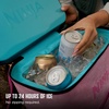 image:imageNinja FrostVault Go XL Soft Backpack Cooler Dry Storage Birch Beige  Ninja FrostVault Go XL soft cooler stays cool for hours with a leakproof easyaccess lid and carries like a backpackPink