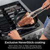 image:imageNinja NeverStick Professional HardAnodized 10 Piece Pots amp Pans Set Nonstick Cookware Set Durable Oven Safe to 500F Slate Grey C39500