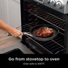 image:imageNinja Pots and Pans Set Non Stick  Comfort Grip 10Piece Cookware Set with NeverStick  Frying Pan Sauce Pan With Lid Stock Pot with Lid Nonstick Dishwasher Safe Oven Safe to 400F CW69010  Comfort Grip Frying Pan Sauce Pan with Lid Stock Pot with Lid Dishwasher Safe Oven Safe to 400F CW6901010 Piece Set