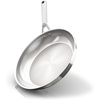 image:imageNinja EverClad 12 Fry Pan TriPly Stainless C90030  Triply 1810 stainless pure aluminum core No warping hot spots All stovetops amp induction compatible Oven safe to 600F