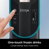 image:imageNinja SLUSHi Professional Frozen Drink Maker with RapidChill Technology 88 oz Frozen Drink amp Slushie Machine 2 Preset Programs Frozen Margaritas and More Premium Accents Teal FS299 Renewed