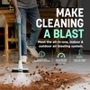 image:imageShark BlastBoss AllinOne Air Blasting System with BlastBroom AB2111  Precision Nozzle Extension Wand IndoorOutdoor Cleaning 0190 MPH Cordless Handheld Blower Rechargeable CharcoalSky