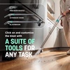 image:imageShark BlastBoss AllinOne Air Blasting System with BlastBroom AB2111  Precision Nozzle Extension Wand IndoorOutdoor Cleaning 0190 MPH Cordless Handheld Blower Rechargeable CharcoalCharcoal