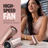 image:imageShark ChillPill 3in1 Fan Mist and Cooling Plate Haze FA022LV  3in1 Cooling System Handheld or Wearable Drops Skin Temp up to 16 Indoor  Outdoor DryTouch Mist 10 SpeedsDragon Fruit