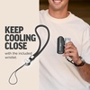 image:imageShark ChillPill Accessory Crossbody Strap Charcoal FA02XLND  Keeps Fan Close and HandsFree Ideal for Walking Traveling or Any OutingWristlet