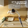 image:imageShark Cordless Pet Cordless Lightweight Stick Vacuum Cleaner IY143H  Self Cleaning Brushroll 40Min Runtime Removable Handheld XL Dust Cup Moonlight Blue 2026 ReleaseMoonlight Blue