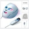 image:imageShark CryoGlow LED Face Mask in Rose Glow FW312PK  1 Skincare Facial Device in the US Combining HighEnergy LEDs Deep Infrared amp UnderEye CoolingBlue Frost