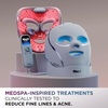 image:imageShark CryoGlow LED Face Mask in Rose Glow FW312PK  1 Skincare Facial Device in the US Combining HighEnergy LEDs Deep Infrared amp UnderEye CoolingBlue Frost