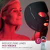 image:imageShark CryoGlow LED Face Mask in Rose Glow FW312PK  1 Skincare Facial Device in the US Combining HighEnergy LEDs Deep Infrared amp UnderEye CoolingBlue Frost