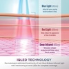 image:imageShark CryoGlow LED Face Mask in Rose Glow FW312PK  1 Skincare Facial Device in the US Combining HighEnergy LEDs Deep Infrared amp UnderEye CoolingLilac Chill