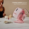 image:imageShark FlexBreeze HydroGo Pro Portable Misting Fan Peony FA056PK  CordedCordless Indoor  Outdoor Mist Lowers Temps up to 5 up to 29Hr Battery up to 70 Ft of Power 5 SpeedsGraphite