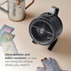 image:imageShark FlexBreeze HydroGo Pro Portable Misting Fan Peony FA056PK  CordedCordless Indoor  Outdoor Mist Lowers Temps up to 5 up to 29Hr Battery up to 70 Ft of Power 5 SpeedsSky